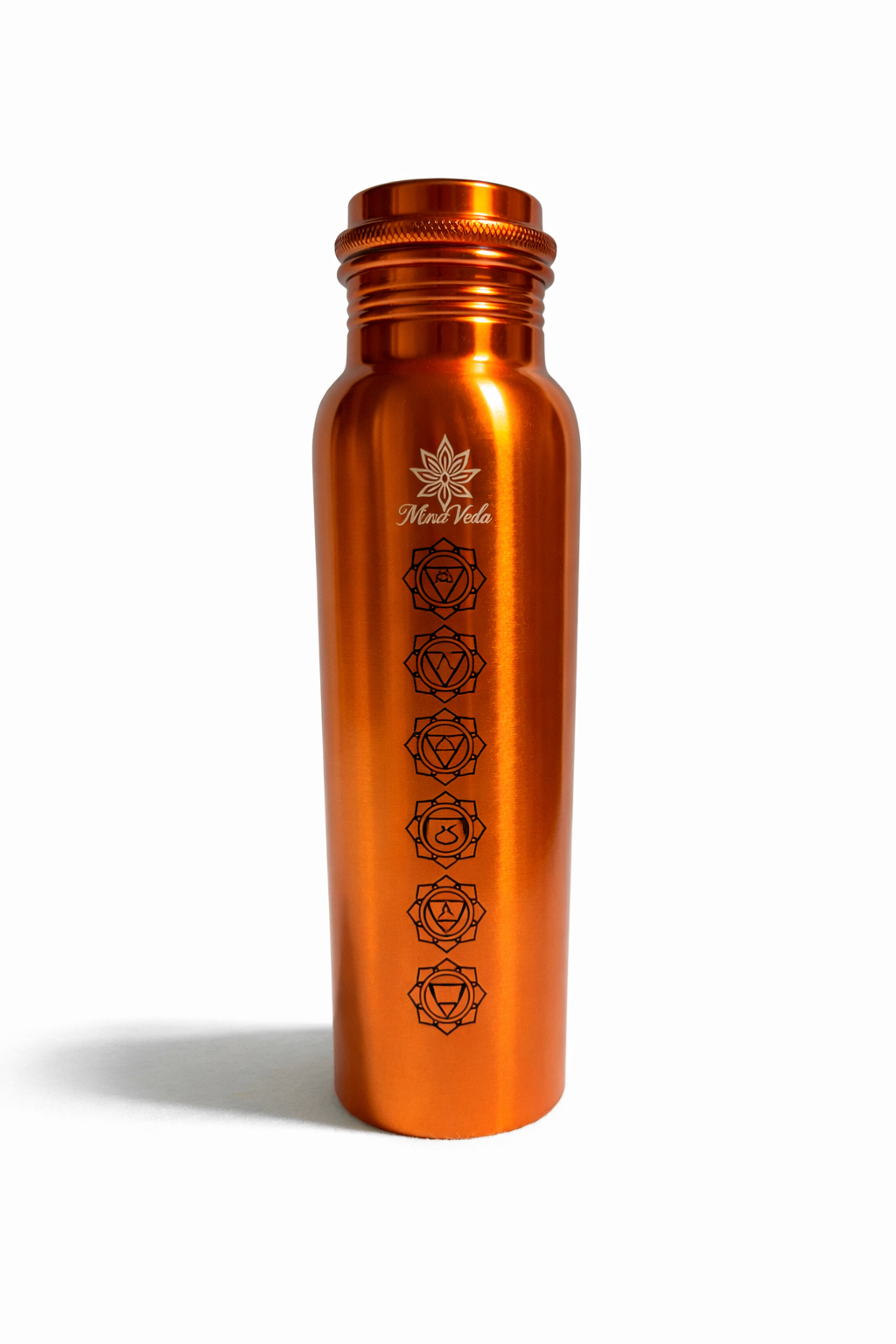 MiraVeda Copper Chakra Bottle
