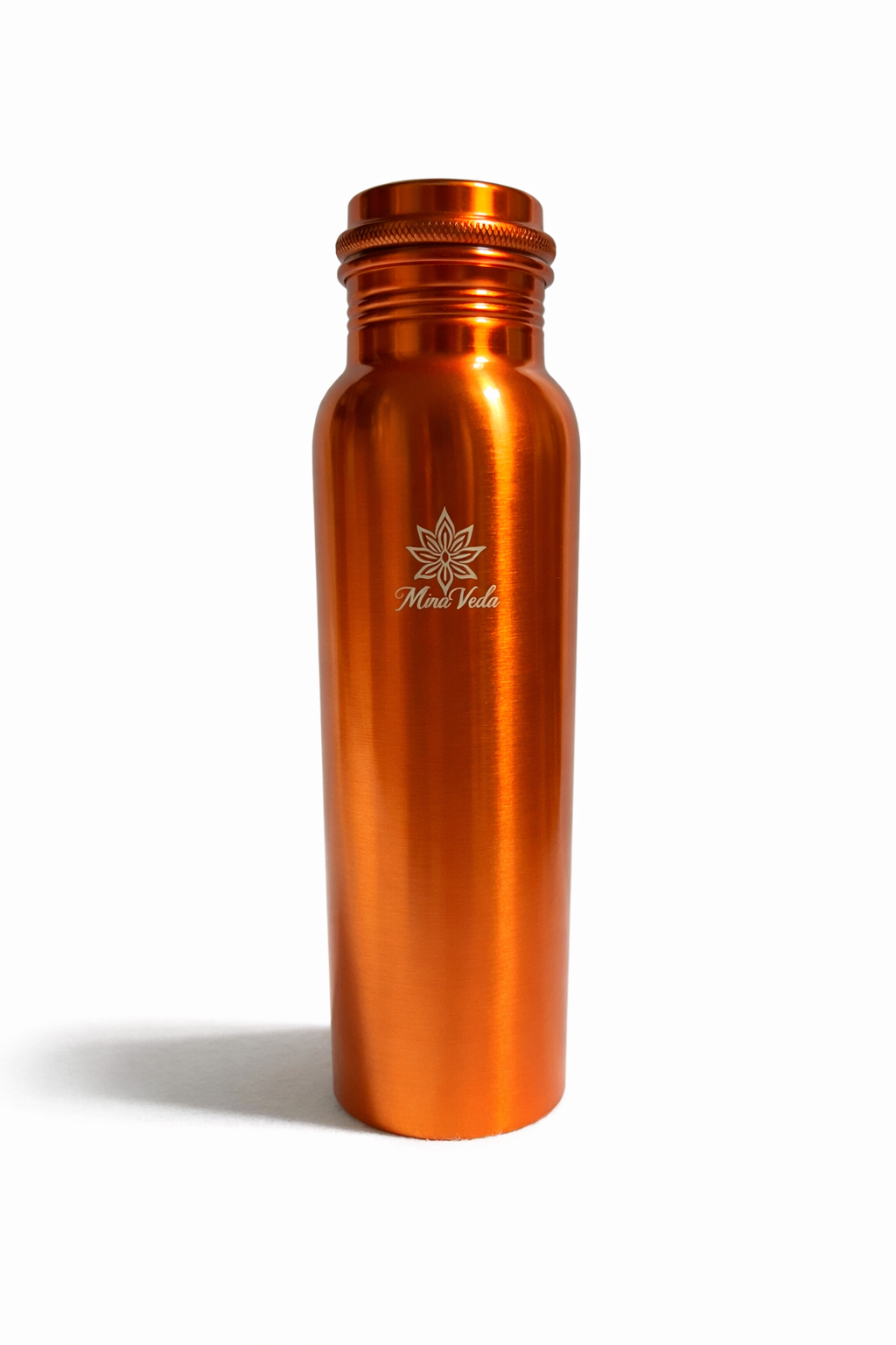 MiraVeda Plain Copper Bottle