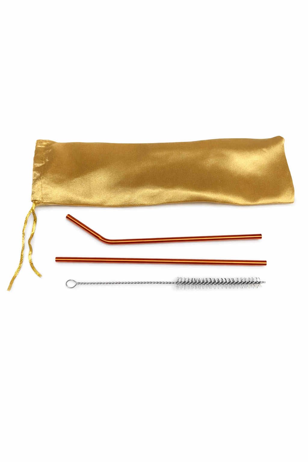 Copper Straw Set